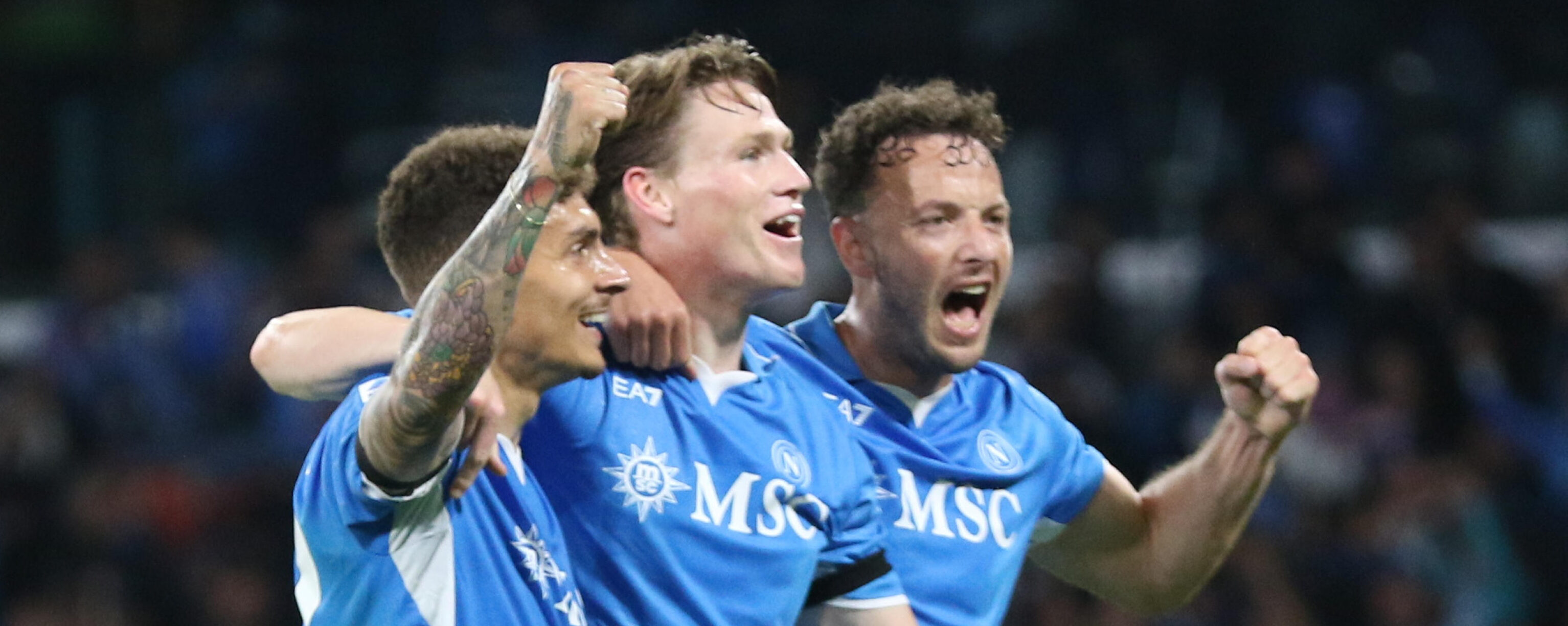 Napoli, scatto scudetto Napoli, scatto scudetto