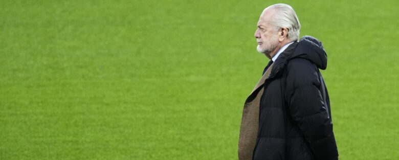 aurelio de laurentiis presidente del Napoli che vola verso il quarto scudetto della storia