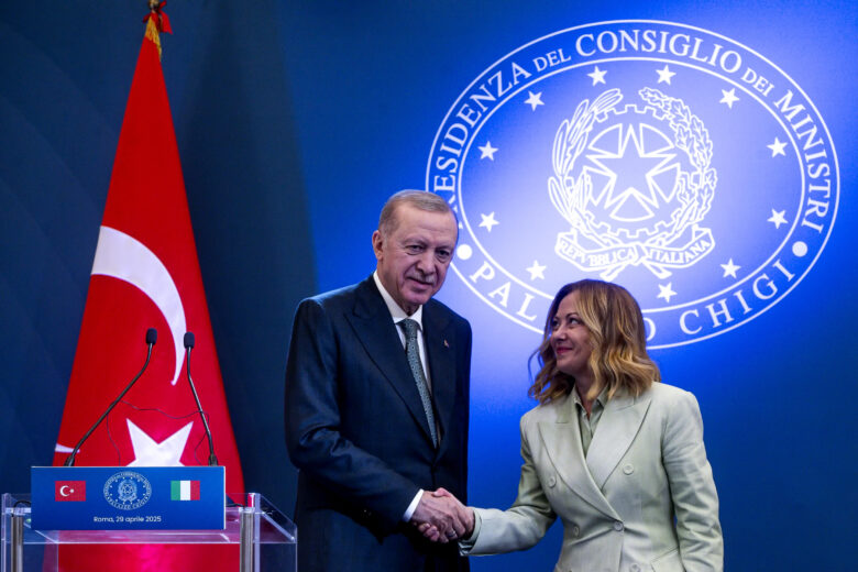 Meloni, Erdogan