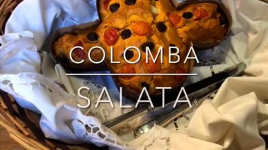La ricetta video: La Colomba salata