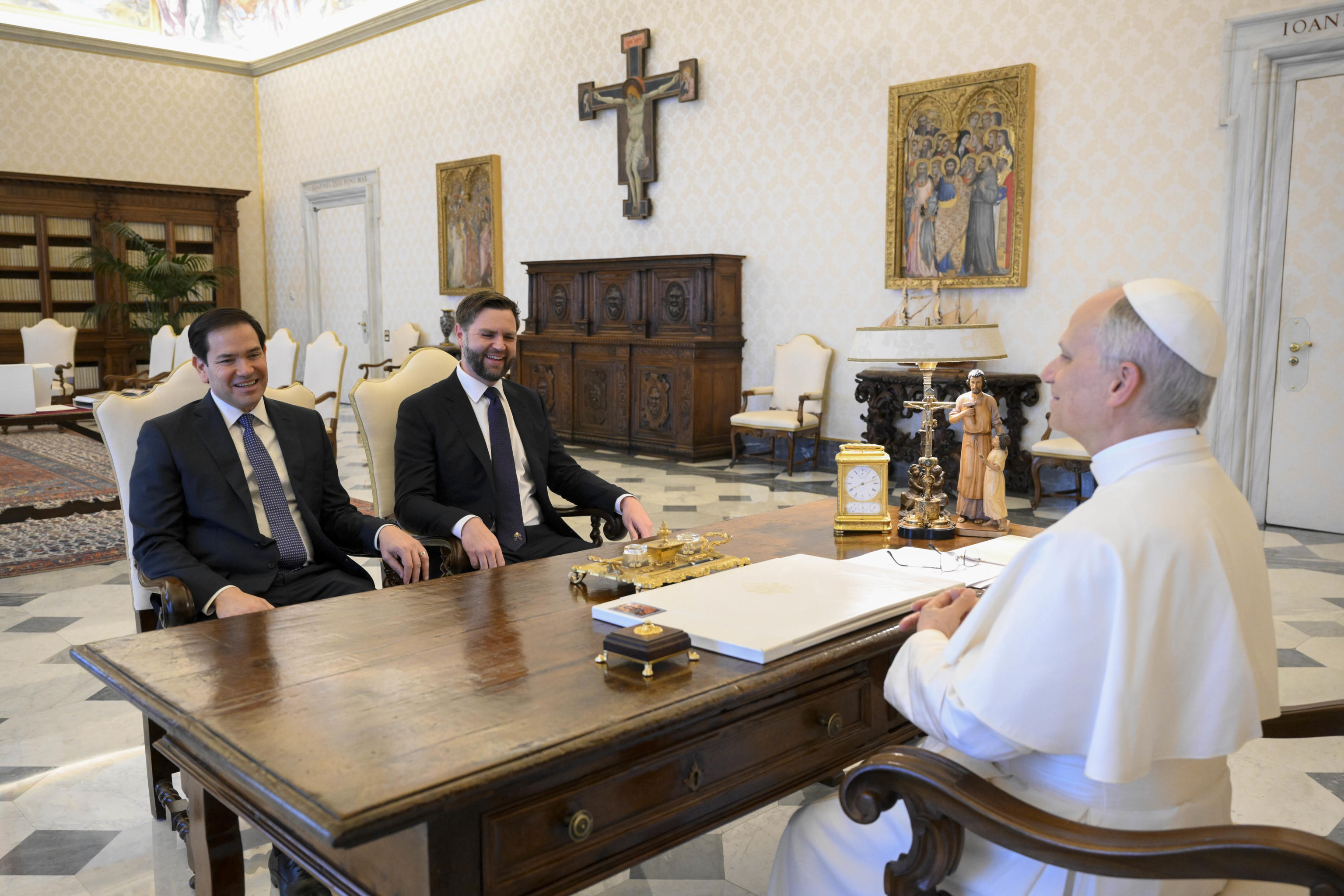 Vaticano e Casa Bianca, i rapporti sono iniziati sotto i migliori auspici Vaticano e Casa Bianca, i rapporti sono iniziati sotto i migliori auspici