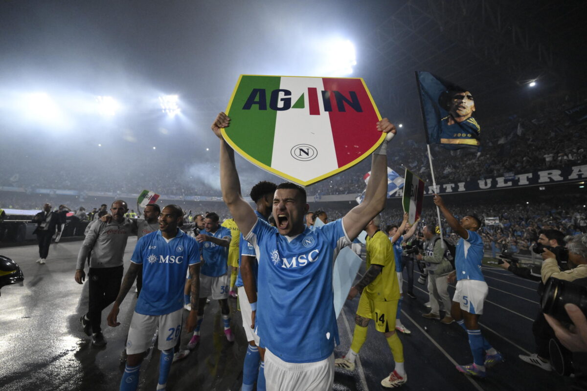 Napoli è scudetto!