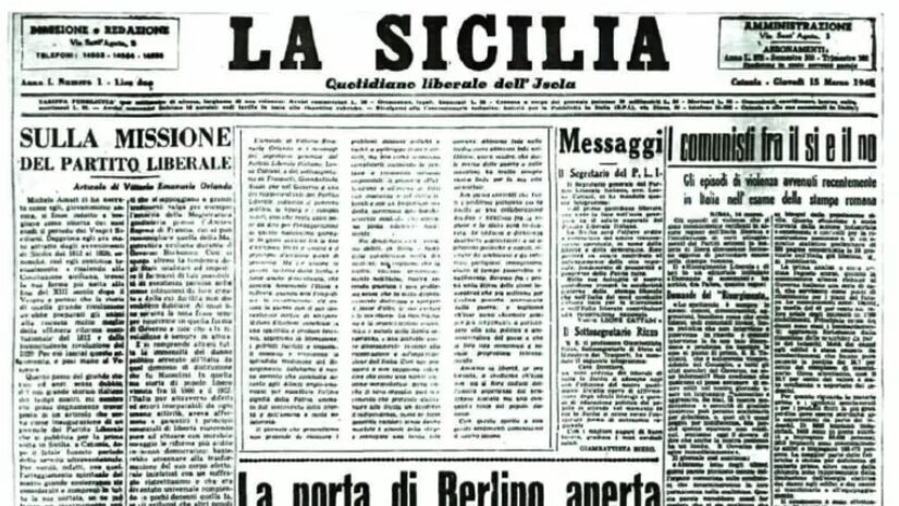 Il quotidiano «La Sicilia» cambia proprietà dopo 80 anni Il quotidiano «La Sicilia» cambia proprietà dopo 80 anni