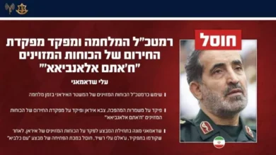 Guerra Israele-Iran: ucciso il nuovo capo di stato maggiore di Teheran Ali Shadmani