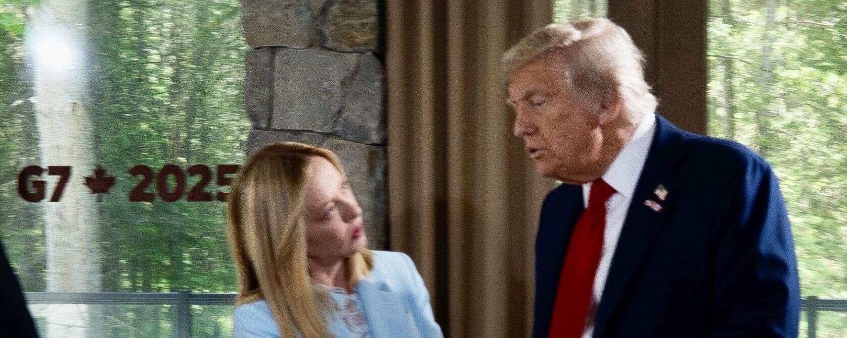 G7: Donald Trump torna a Washington, ma prima fa un bilaterale con Giorgia Meloni su Iran, Gaza e dazi G7: Donald Trump torna a Washington, ma prima fa un bilaterale con Giorgia Meloni su Iran, Gaza e dazi