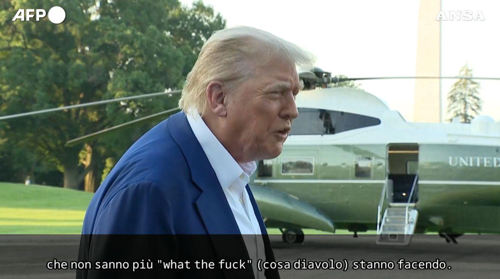Trump: «Israele e Iran non sanno più “what the fuck” stanno facendo» Trump: «Israele e Iran non sanno più “what the fuck” stanno facendo»