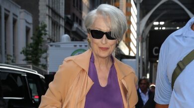 Miranda Priestly è tornata: le immagini di Meryl Streep sul set de Il Diavolo veste Prada 2