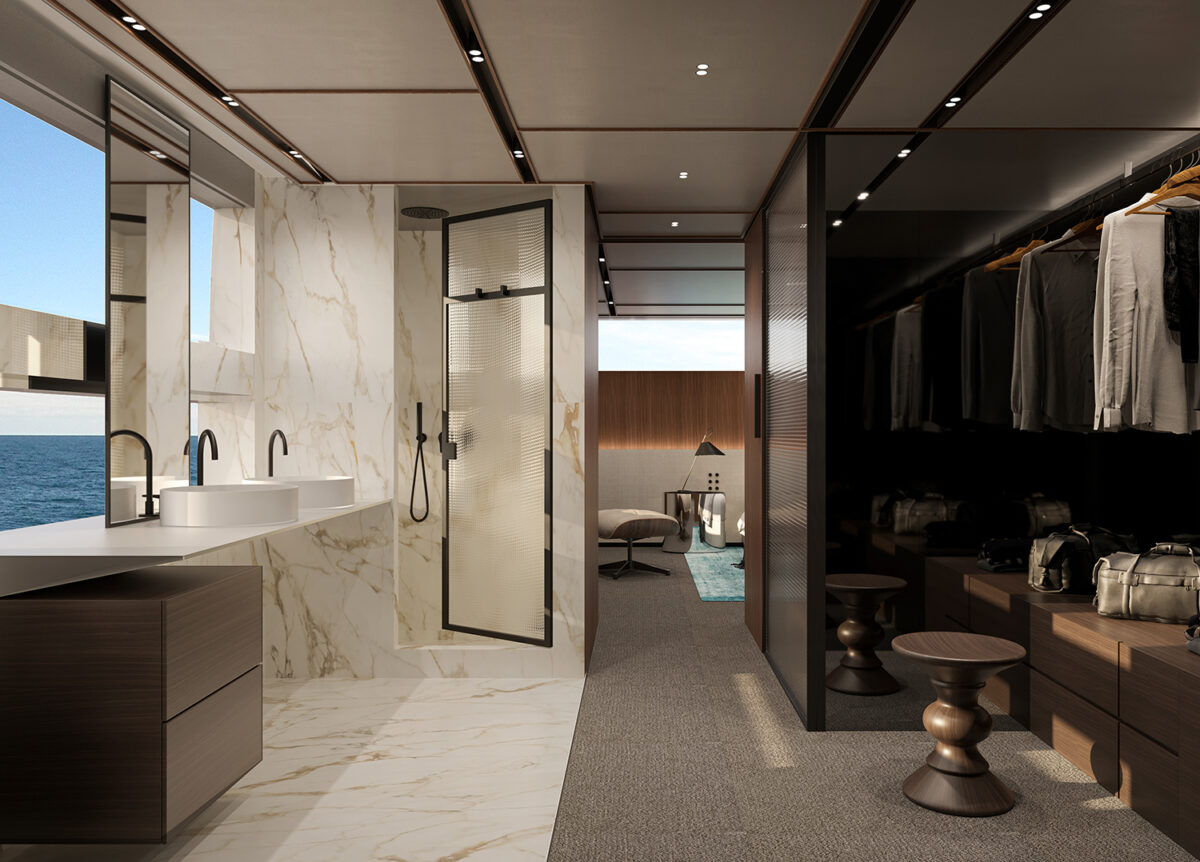 Sanlorenzo SL110A: il nuovo yacht asimmetrico debutta a Cannes