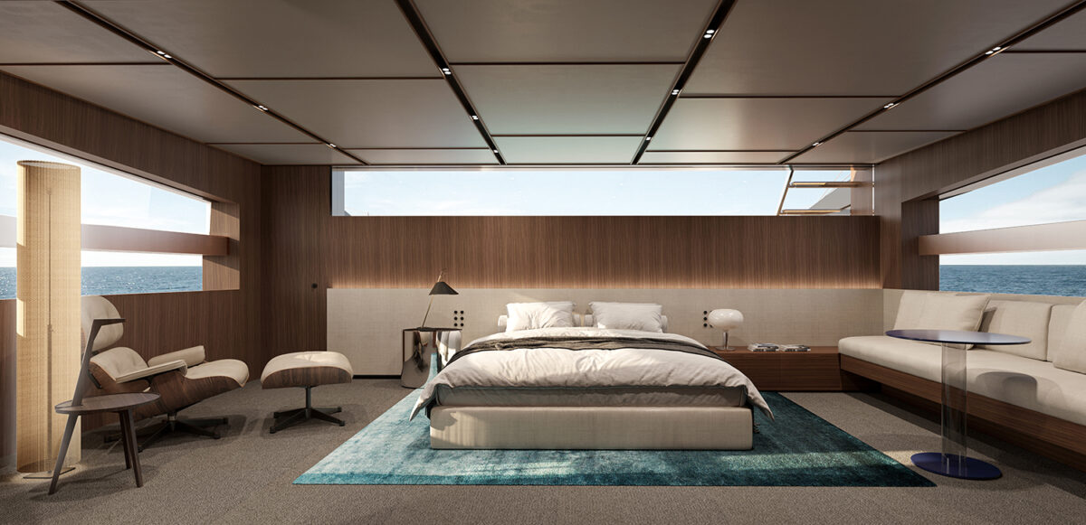 Sanlorenzo SL110A: il nuovo yacht asimmetrico debutta a Cannes