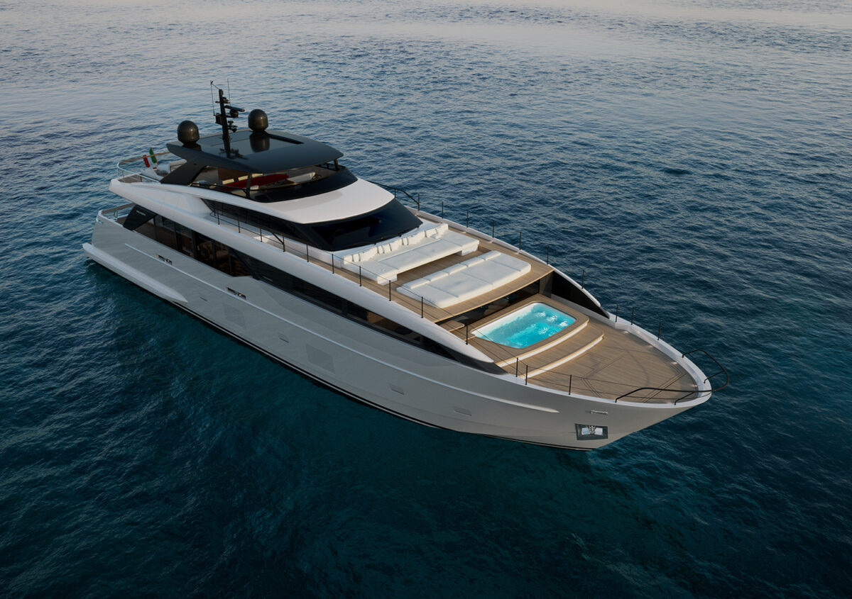 Sanlorenzo SL110A: il nuovo yacht asimmetrico debutta a Cannes