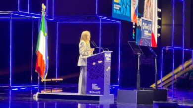 Giorgia Meloni, per la prima volta al Meeting di Rimini da premier