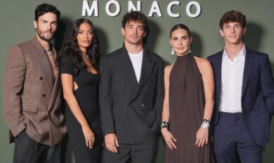 APM Monaco svela la nuova collezione a Milano con Charles Leclerc ed Elodie