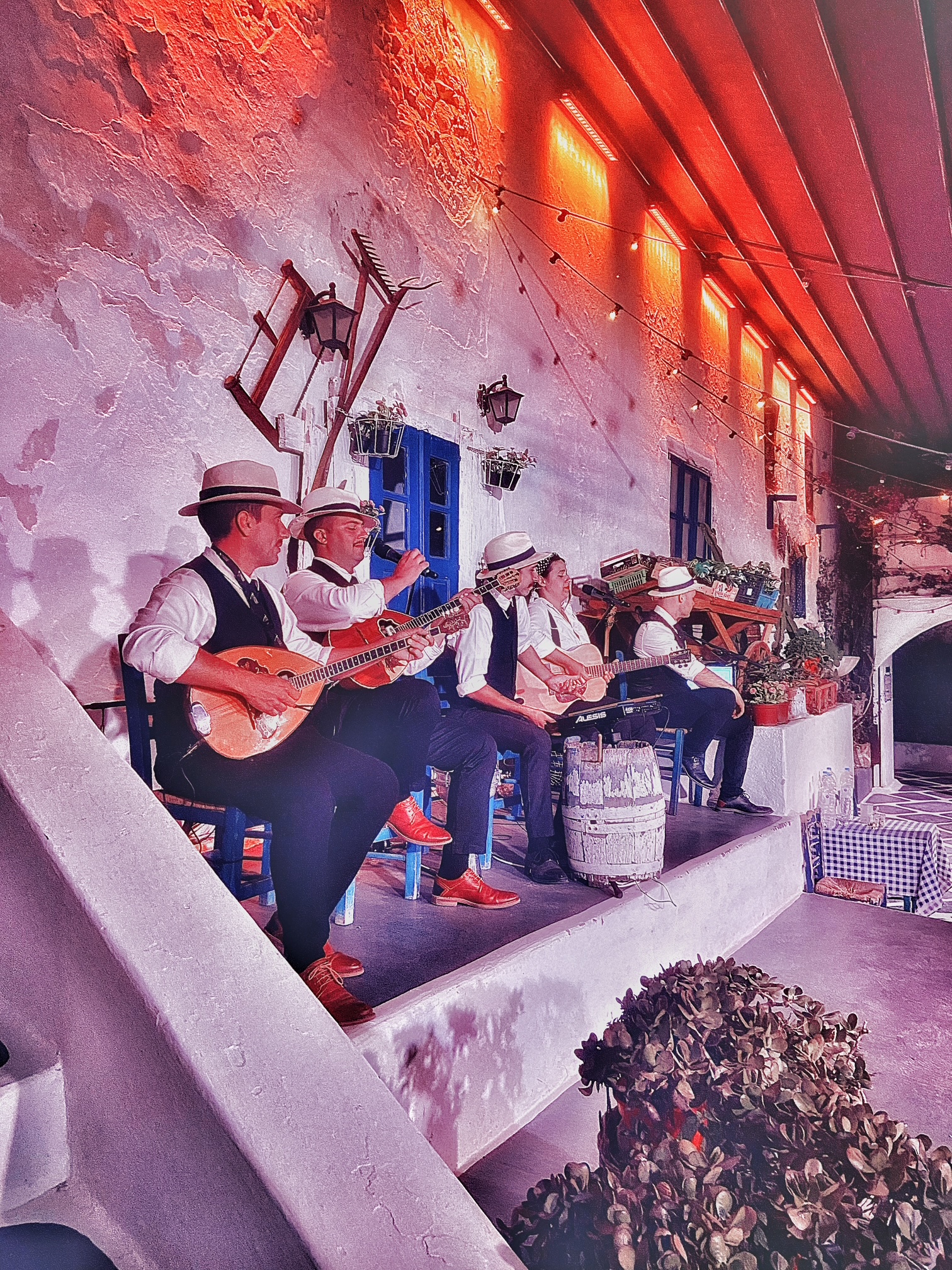 A Santorini… per un “vero” grosso grasso matrimonio greco