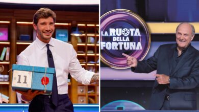 Gerry Scotti batte Stefano De Martino: è la prima sconfitta per il re dei pacchi