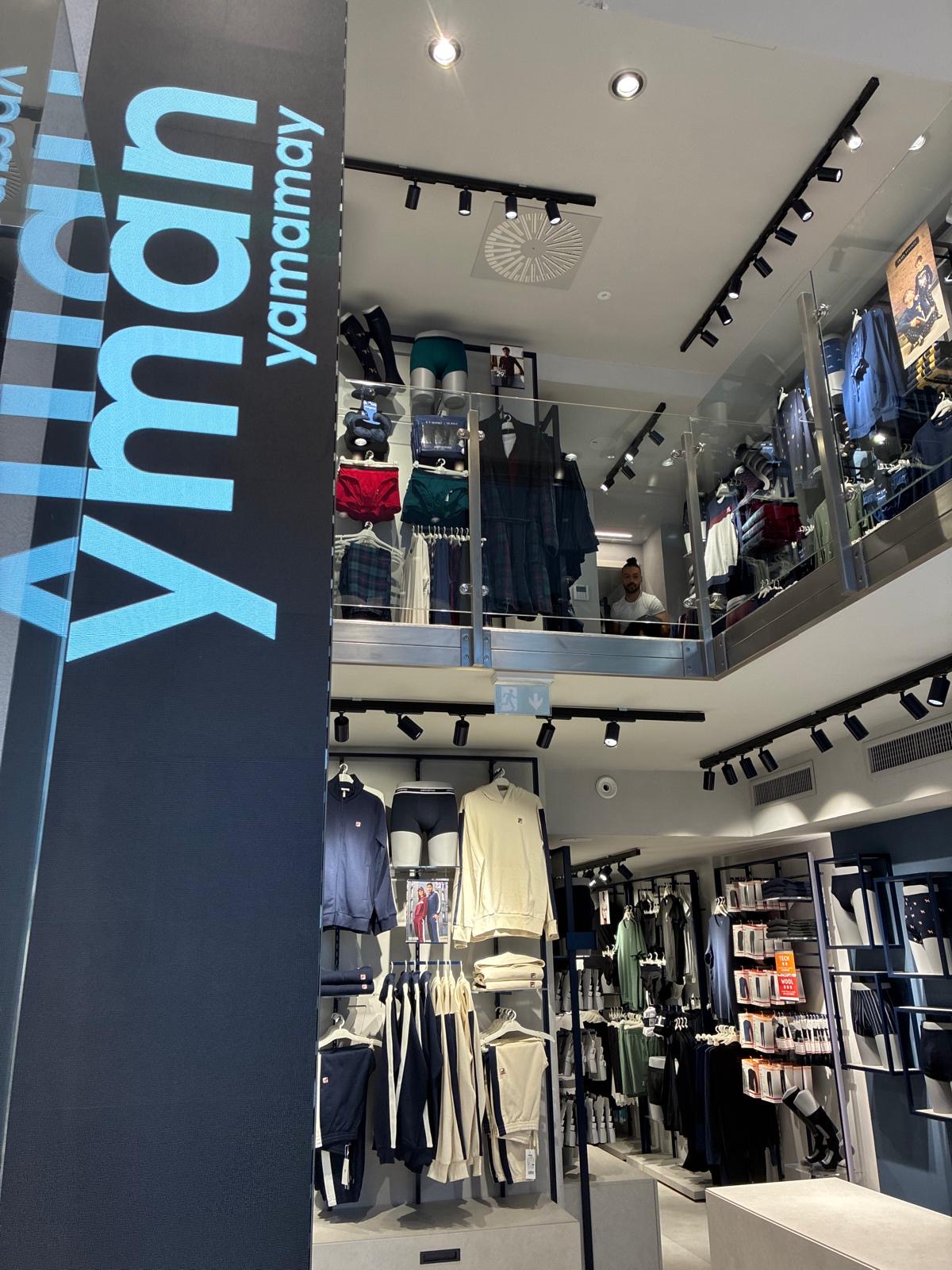 Yamamay inaugura a Milano il nuovo concept «Man»