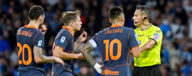 Il rigore di Napoli-Inter bocciato dall’Aia: il giudizio di Rocchi