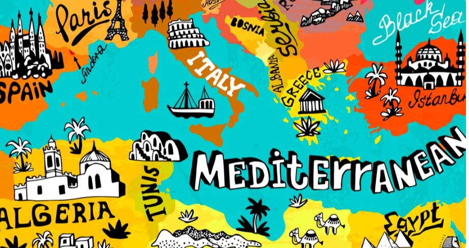 Il boom del turismo mediterraneo in numeri Il boom del turismo mediterraneo in numeri