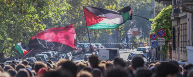 I pro Pal fanno la guerra nelle nostre città per protestare contro la guerra a Gaza e il blocco della Flotilla