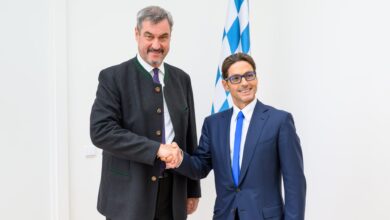 Markus Söder incontra Pier Silvio Berlusconi: firmato un Memorandum tra MFE e il Governo della Baviera