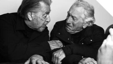 Robert De Niro e Al Pacino, insieme sul set per Moncler