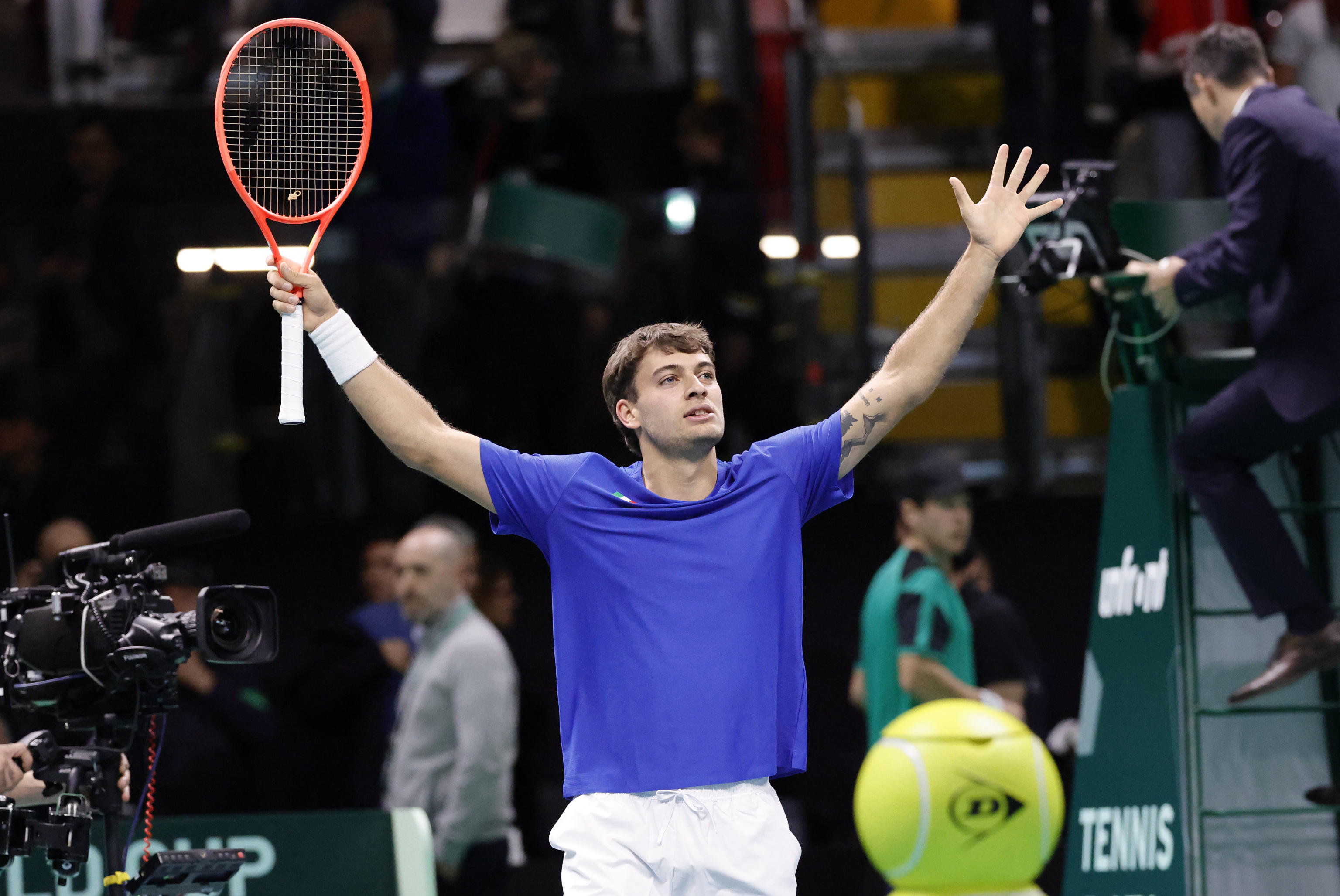 coppa davis l8217italia 232 in finale cobolli epico battaglia di tre ore