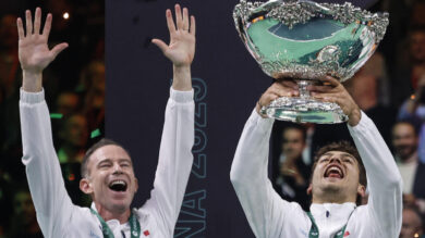 Cobolli, il pallone e la racchetta. Terzino della Roma, eroe della Davis e pure social media manager