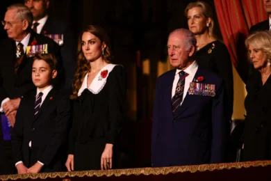 Reali inglesi, tutti riuniti per celebrare il Remembrance Day a Londra