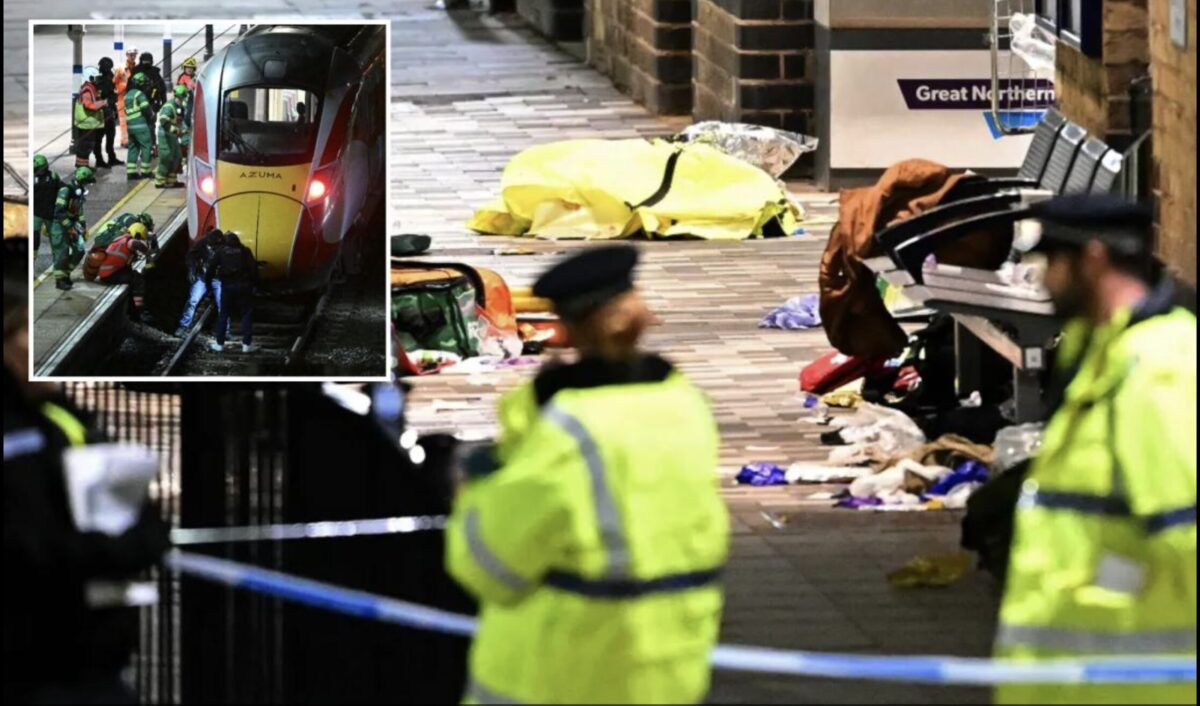 Grave attacco a coltellate su un treno inglese: dieci feriti, scatta l’allarme terrorismo Grave attacco a coltellate su un treno inglese: dieci feriti, scatta l’allarme terrorismo