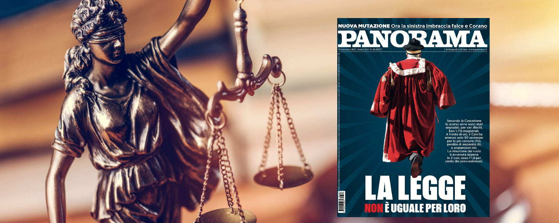 La giustizia non è uguale per loro – Panorama in edicola La giustizia non è uguale per loro – Panorama in edicola