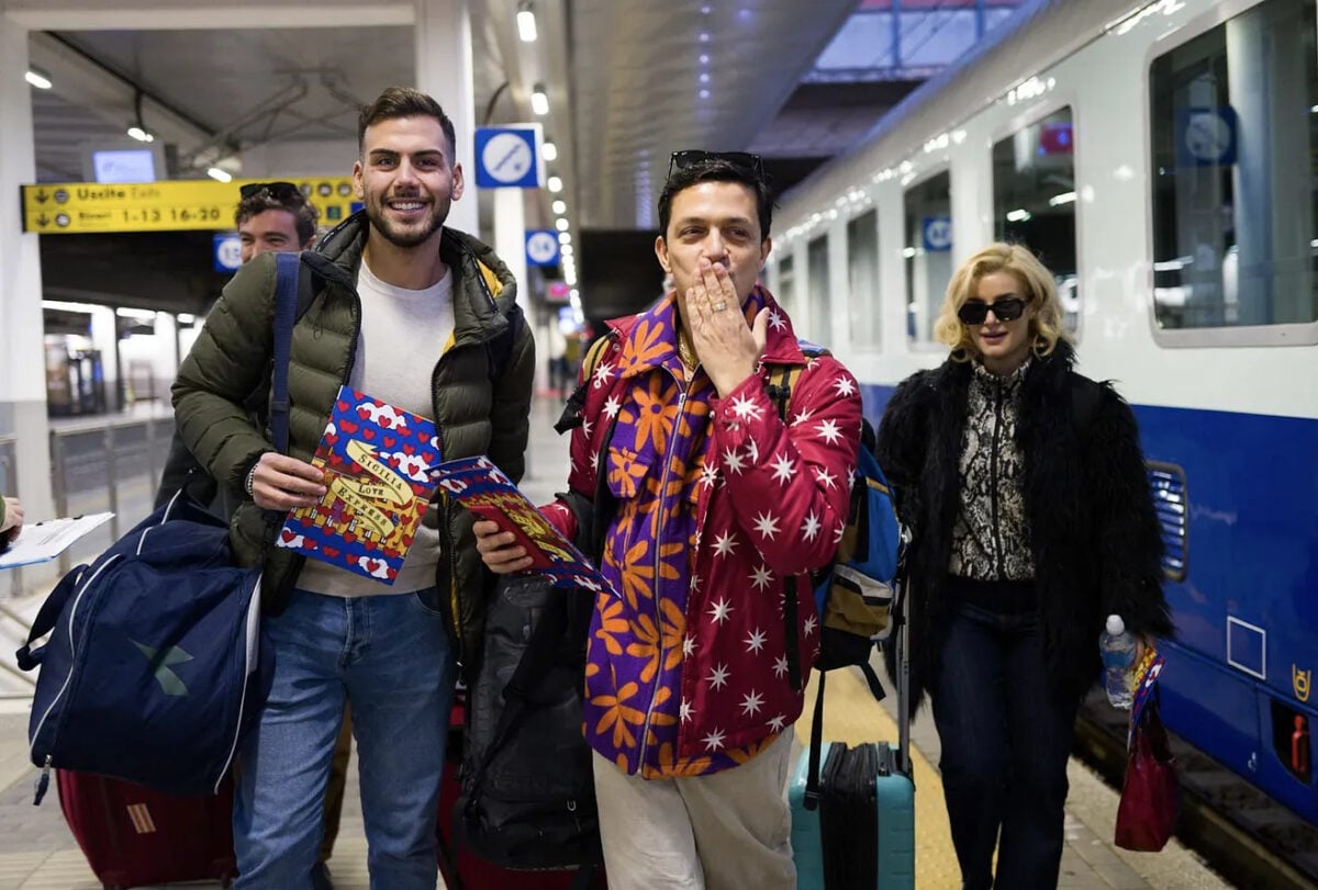 Alessandro Enriquez firma il Sicilia Express Alessandro Enriquez firma il Sicilia Express