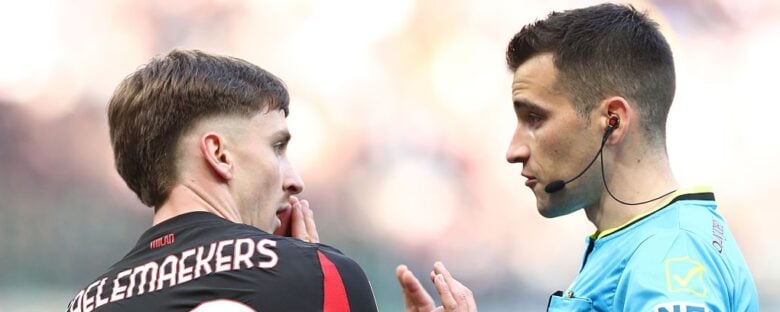 davide crezzini arbitro milan sassuolo errori moviola rocchi