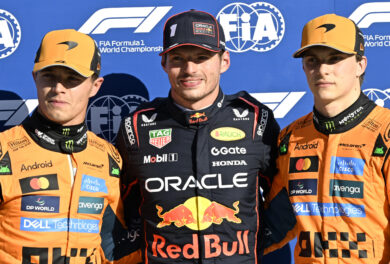 Mondiale per tre: mago Verstappen va all’assalto di Norris e Piastri