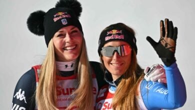 Goggia in crescita, terza a St Moritz La giovane Aicher beffa la Vonn