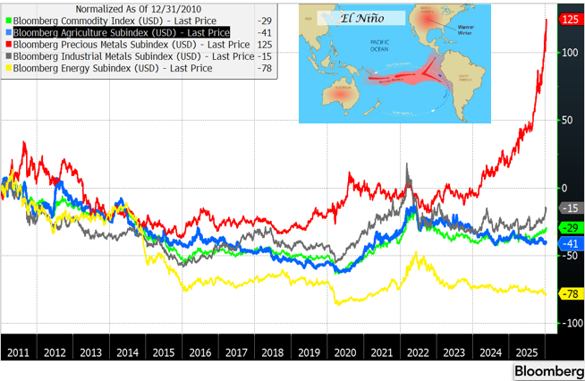 Spunti di Investimento per il 2026: azioni e materie prime