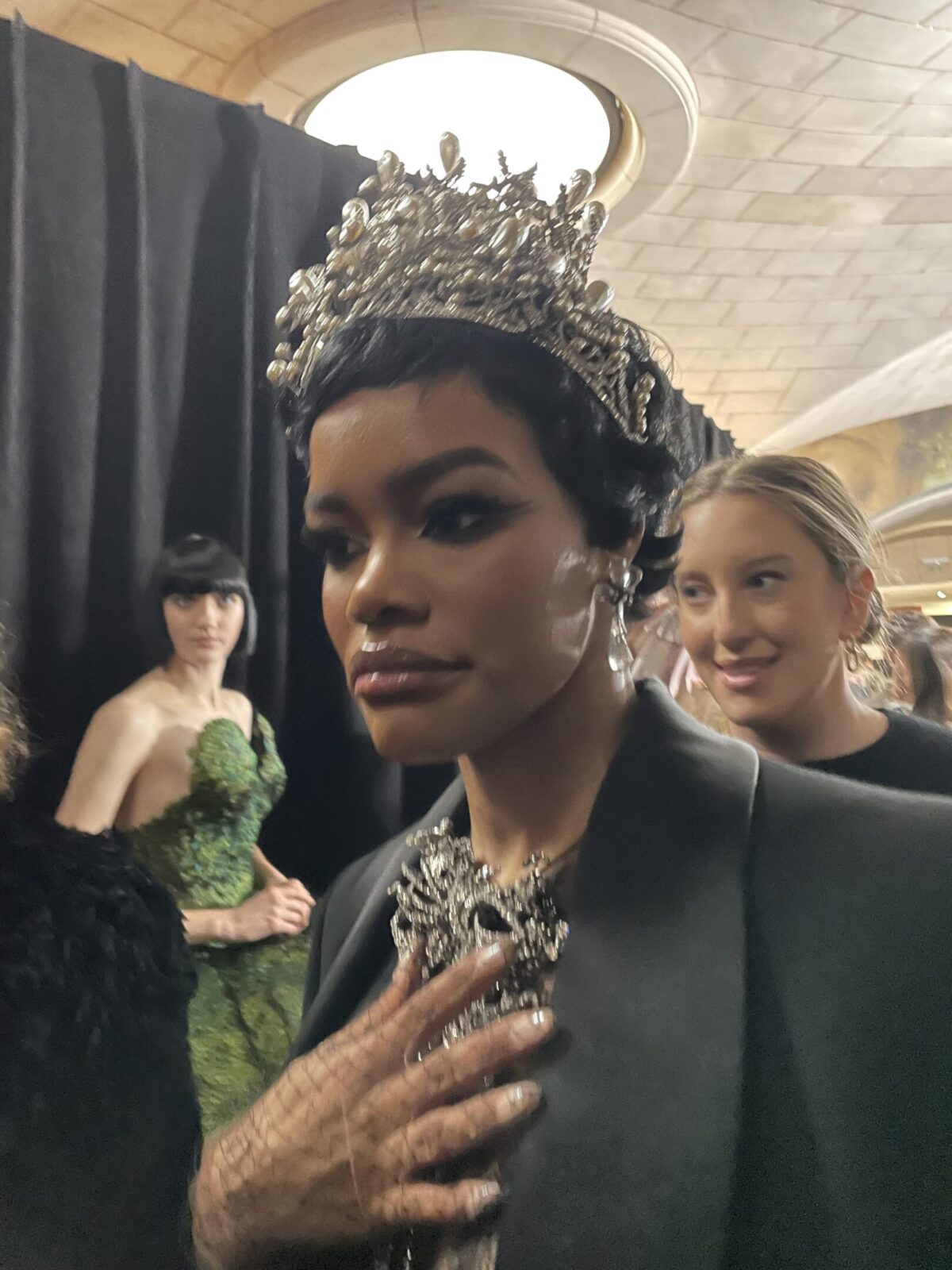 Haute Couture, gli invitati di Schiaparelli Haute Couture, gli invitati di Schiaparelli