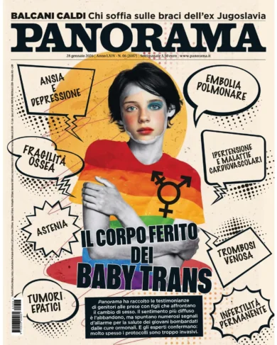 Il corpo ferito dei baby trans – Panorama in edicola