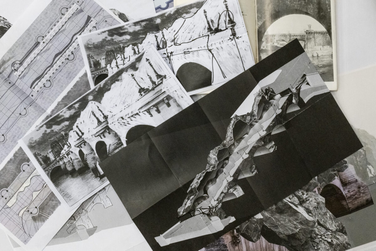 Parigi diventa una caverna: JR trasforma il Pont Neuf in omaggio a Christo e Jeanne-Claude Parigi diventa una caverna: JR trasforma il Pont Neuf in omaggio a Christo e Jeanne-Claude