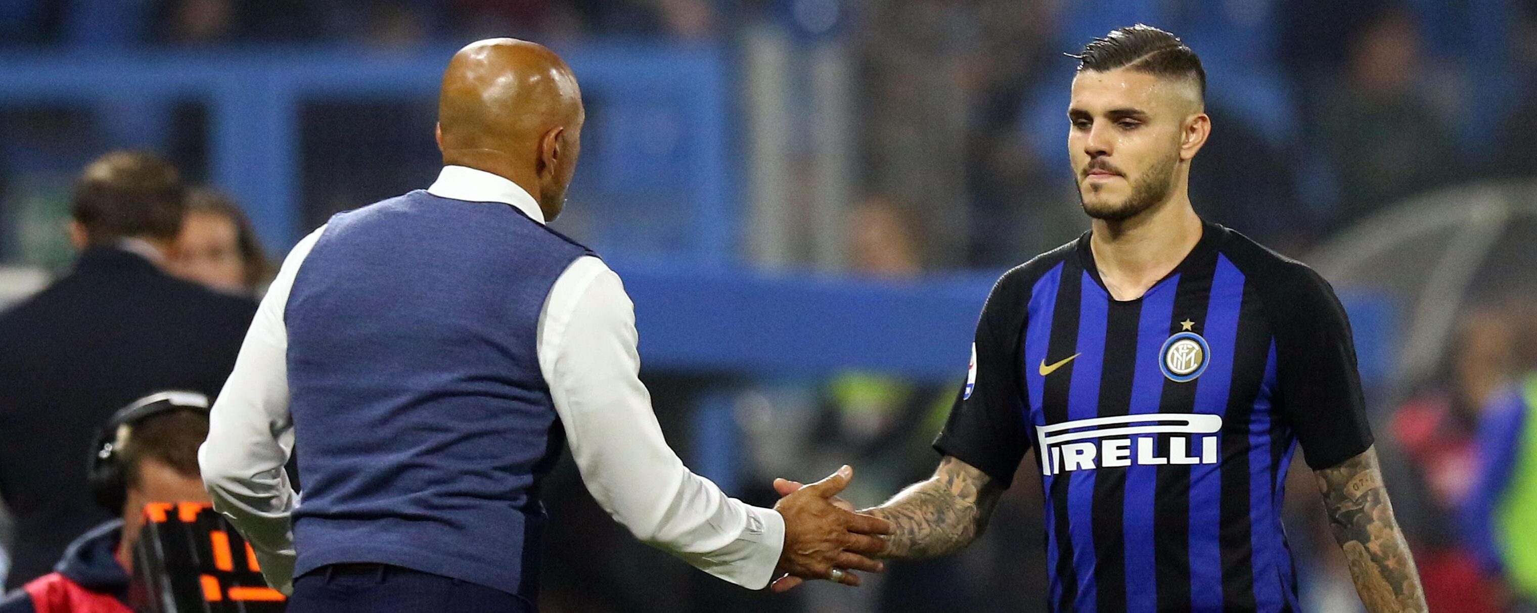 Icardi e Spalletti, chi si rivede: la coppia (scoppiata) può ritrovarsi alla Juventus