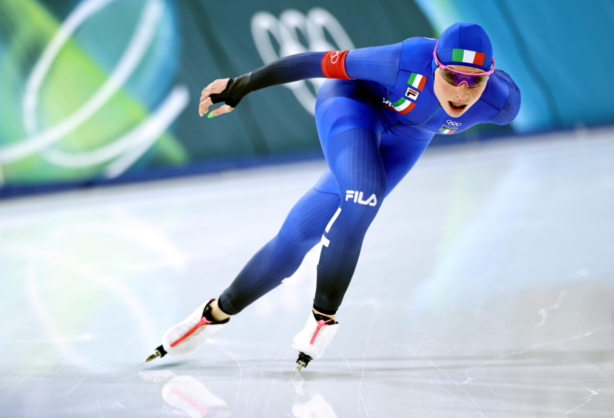 Lollobrigida, primo oro dell’Italia Nei 3000 fa pure il record olimpico
