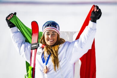Gelo a Cortina, Vonn caduta choc Bronzo con rimpianti per Goggia
