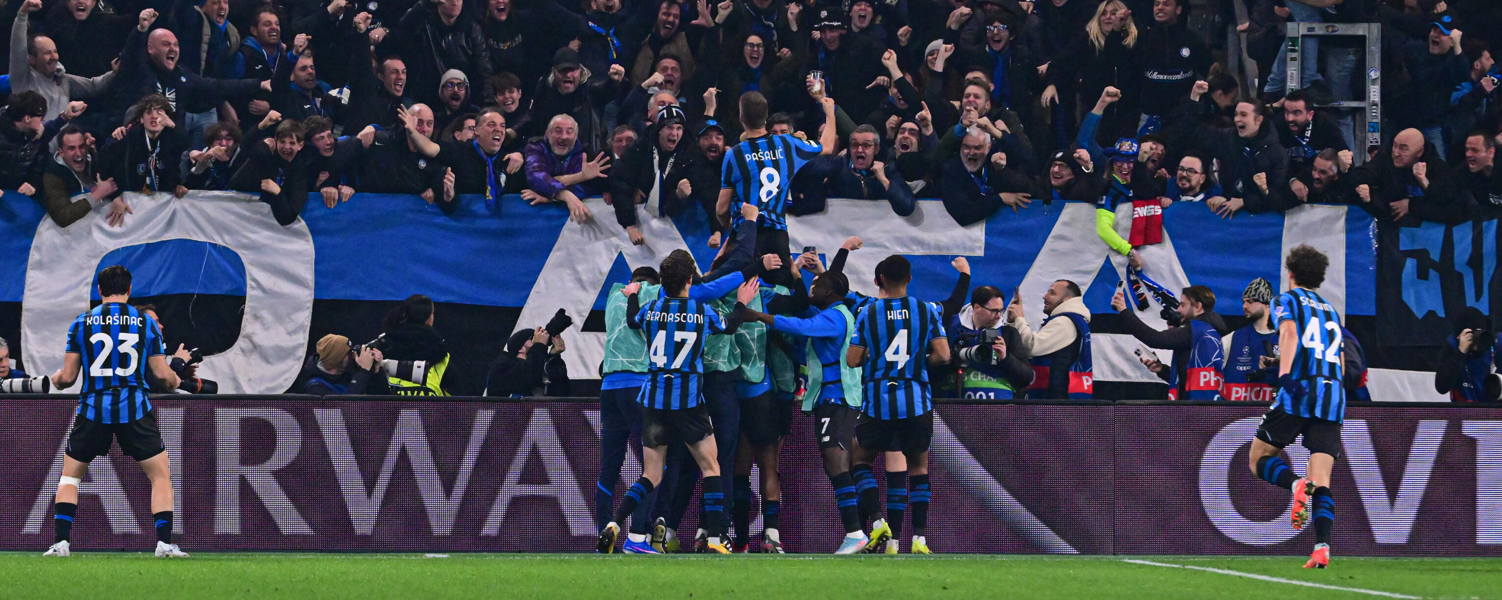 L’impresa dell’Atalanta salva la Serie A dal record negativo in Champions League