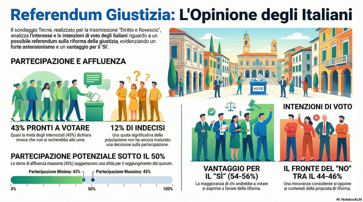 Meloni: « Referendum non è su di me». Per i sondaggi il Sì è avanti di 10 punti Meloni: « Referendum non è su di me». Per i sondaggi il Sì è avanti di 10 punti