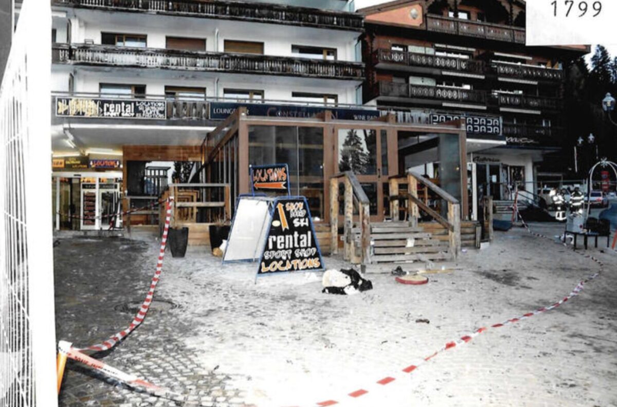 Crans Montana, le foto del Constellation dopo il rogo di Capodanno