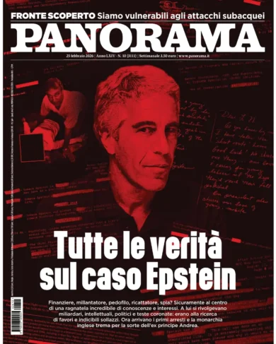Tutte le verità sul caso Epstein – Panorama in edicola