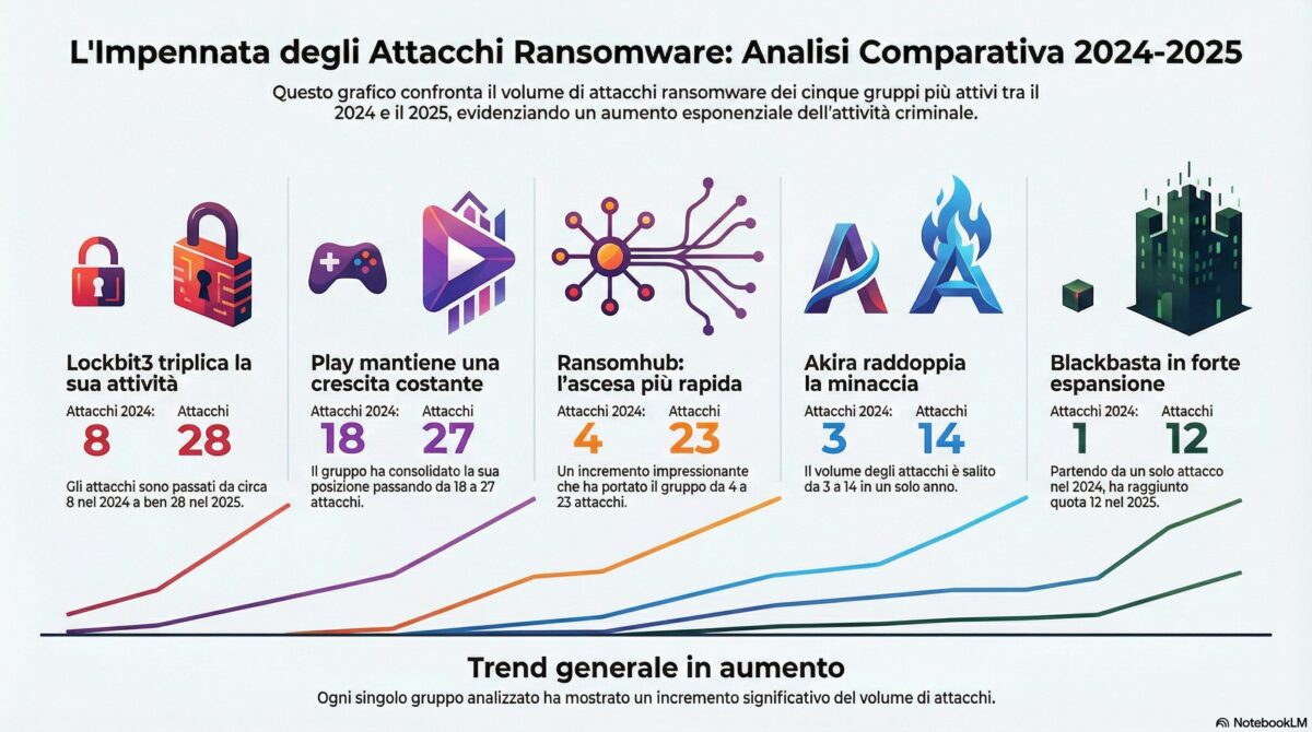 Italia sotto attacco: in Italia gli hacker colpiscono ogni 5 minuti. E l’AI ora agisce da sola
