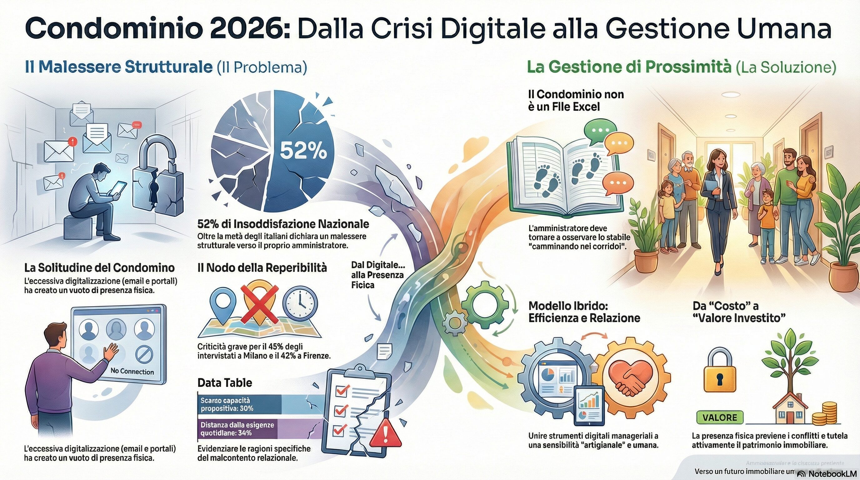 Condominio, è crisi di fiducia: un italiano su due boccia l’amministratore e chiede più presenza
