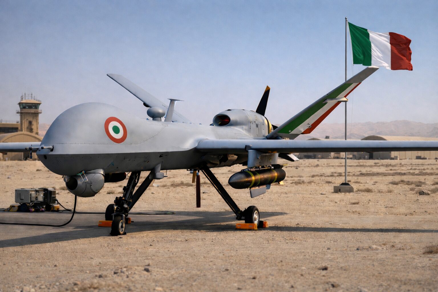 Drone colpisce base con militari italiani in Kuwait: distrutto un «nostro» Predator da 30 milioni Drone colpisce base con militari italiani in Kuwait: distrutto un «nostro» Predator da 30 milioni