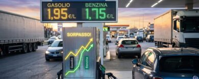 Caro carburanti: ecco spiegato perché il gasolio costa più della benzina (e non tornerà indietro)