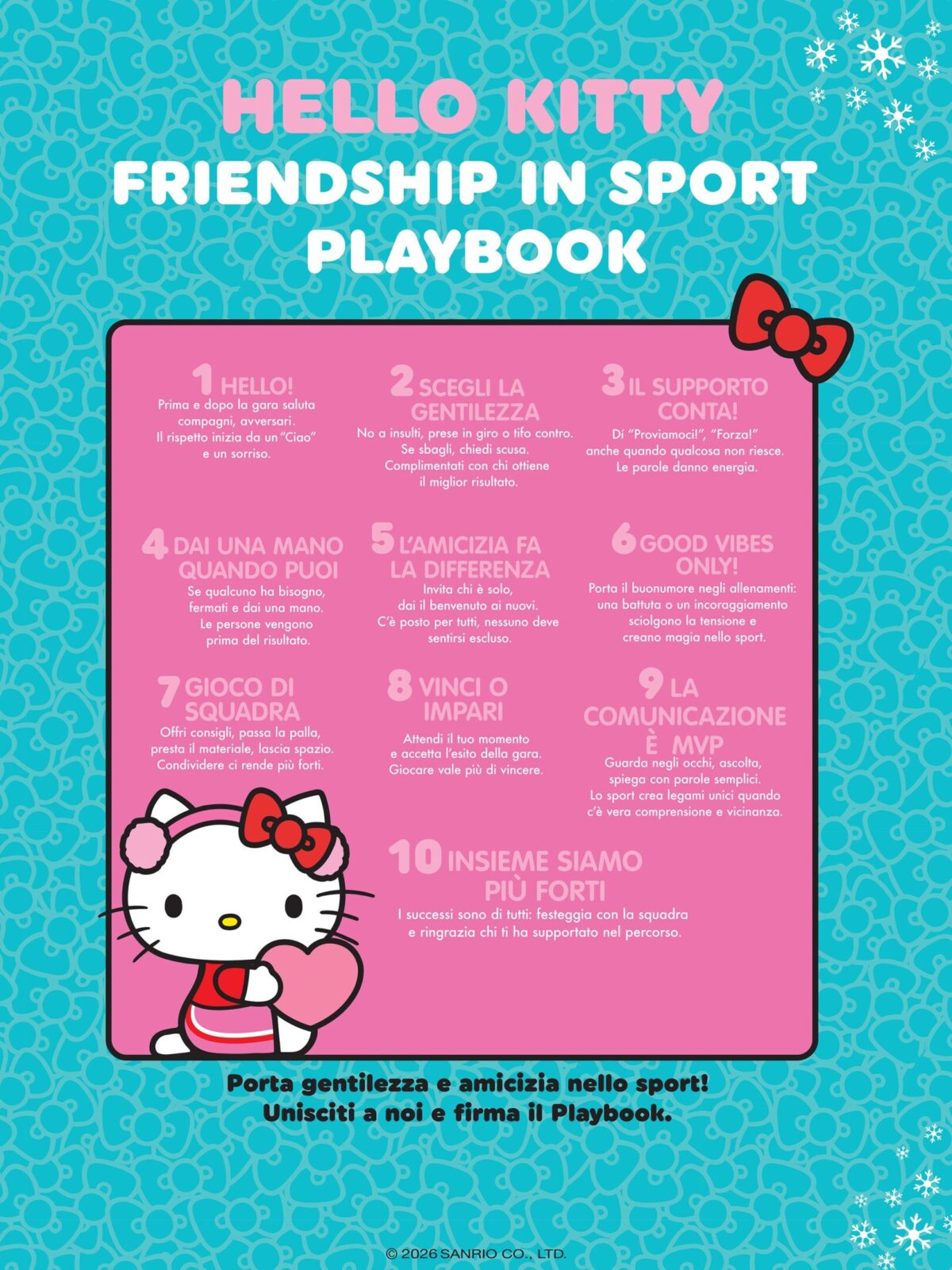 Hello Kitty e Sofia Goggia insieme in Val di Fassa: ecco come lo sci diventa un messaggio di amicizia