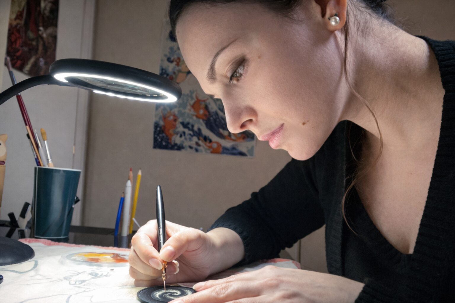 La geniale pittrice che dipinge il tempo